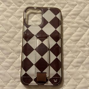 Walli Case, iPhone 12/12 Pro, Brown Marble, good condition